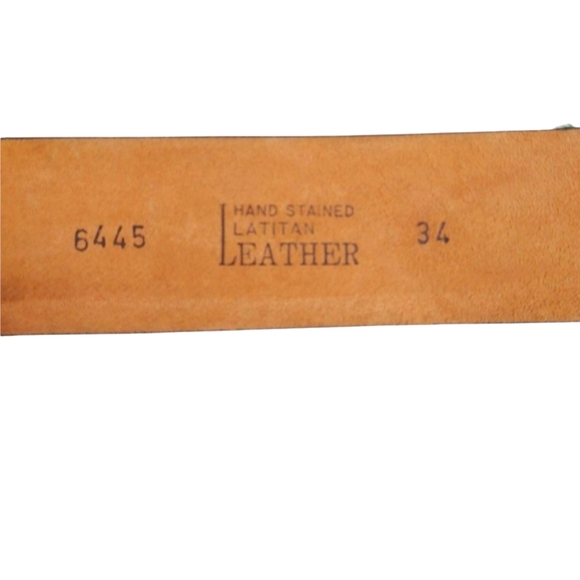 Pants Leather Belt - Picture 5 of 6